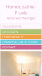 Mobile Screenshot of homoeopathie-praxis.ch